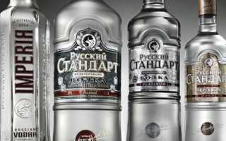 Качественная водка Русский Стандарт для настоящих ценителей