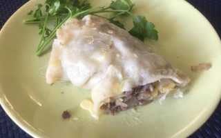 Ханум с картошкой и фаршем — пошаговый рецепт в мантоварке