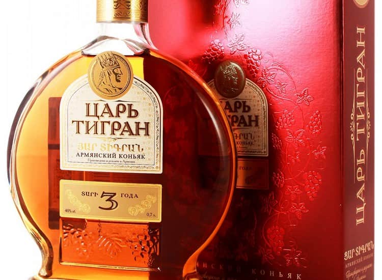 Обзор коньяка Царь Тигран