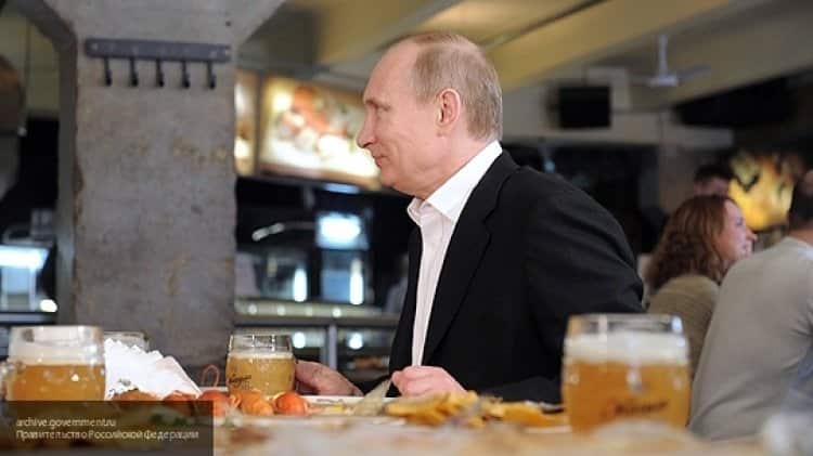 Любимое пиво В.Путина Радебергер