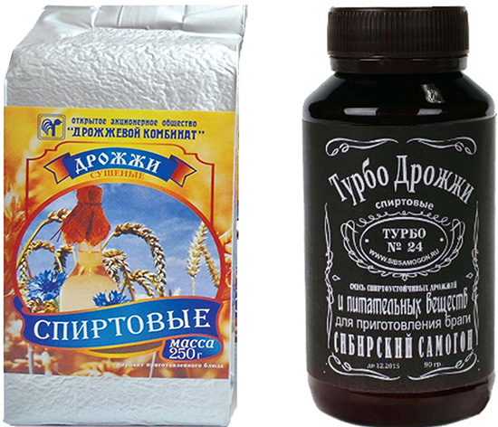 Спиртовые и хлебопекарные дрожжи