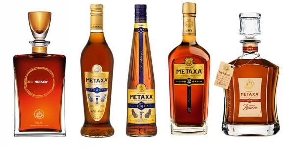Греческий бренди Метакса