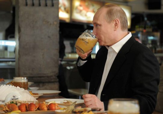 Любимое пиво В.Путина Радебергер
