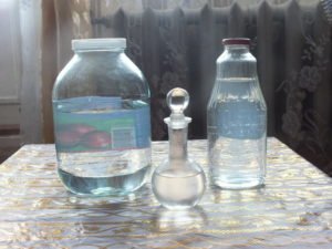 Разбавляем самогон водой
