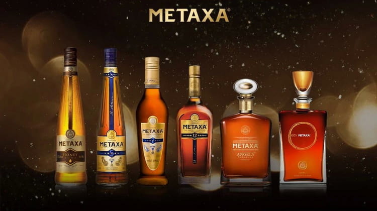 Греческий бренди Метакса