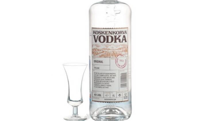 Обзор финской водки Коскенкорва