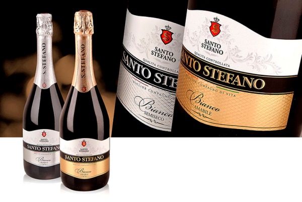 Игристое вино Santo Stefano