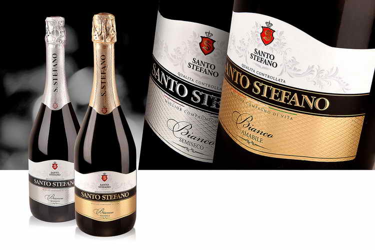 Игристое вино Santo Stefano
